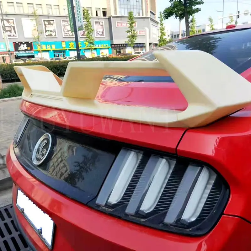Для Ford Mustang Высокое качество ABS Материал грунтовка цвет украшение в виде хвостового крыла задний спойлер багажника GTTS