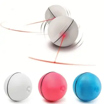

Funny Pet Cat Dog LED Light Laser Ball Teaser Exercise Automatic Interactive Toy