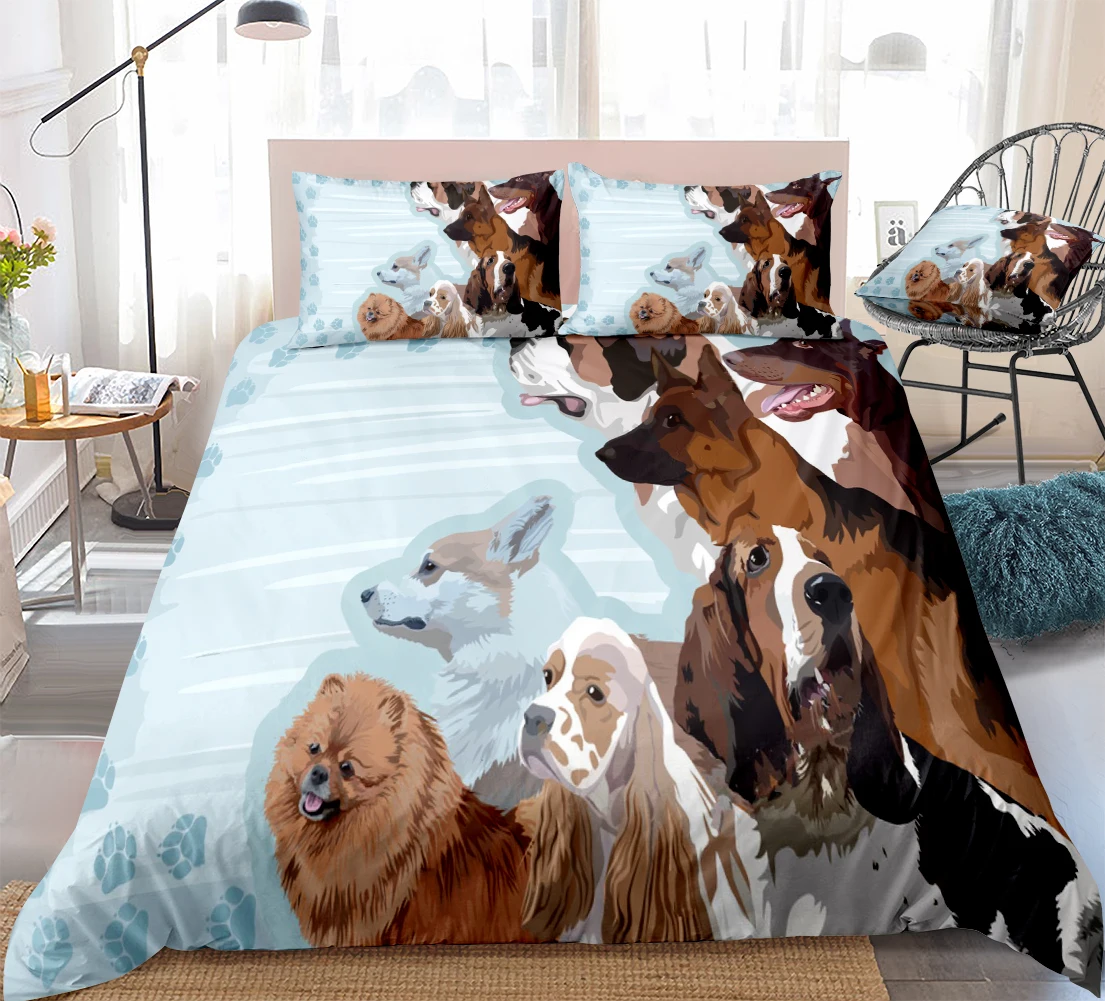 Постельное Белье Собаки Купить