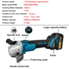 125mm  M14 Brushless Electric Angle Grinder 21V 4000mah Lithium Battery Cordless Rechargeable Cutting Grinding Power Tools ► Photo 2/6