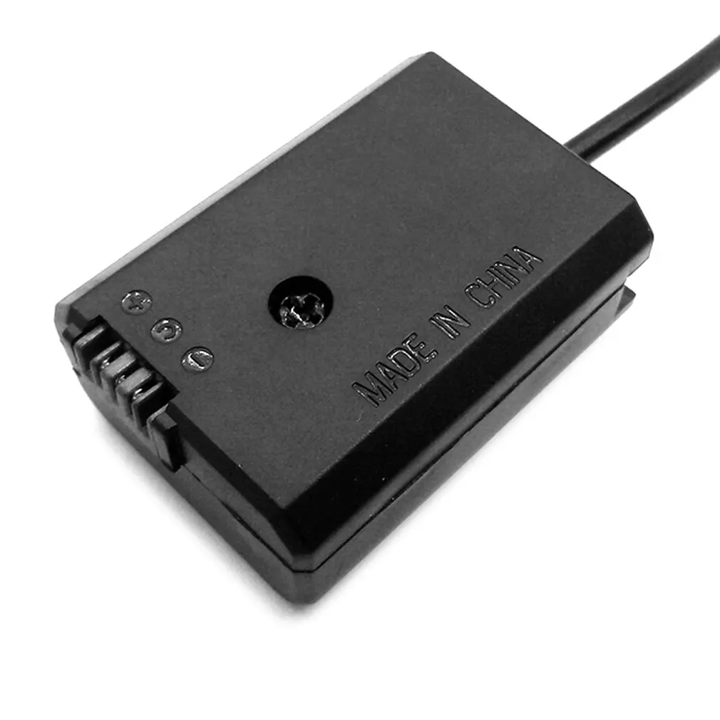 5V 2A-4A AC-PW20 NP-FW50 USB пружинный кабель адаптер для sony Камера Альфа NEX F3 5R 5T 3N 5N A33 A37 A55 A5000 A6000 A6300 A6500