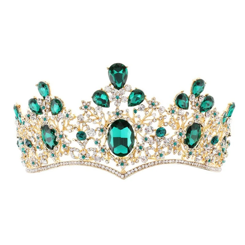 

Vintage Style Wedding Crystal Crown Wedding Headdress Headdress Bridal Headdress