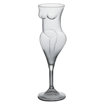 

Bar Sexy Cocktail Champagne Whiskey Beer Glass Cup Wine Bottle Novelty Nude Shaped Handmade Bar Goblet Stemware Personalized