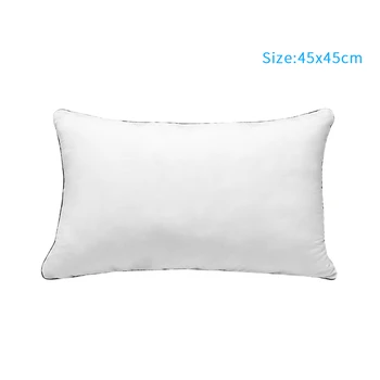 

Zipper Closure Head Neck Reusable Padded Sofa Washable Car Bed Throw Inner Filling Soft Home Textile Cushion Core Pillow Insert