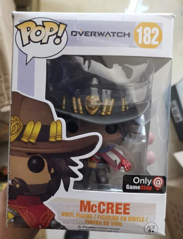 Funko Pop OverWatche 10 см игровой персонаж mcchini Виниловая фигурка игрушка - Цвет: with retail box