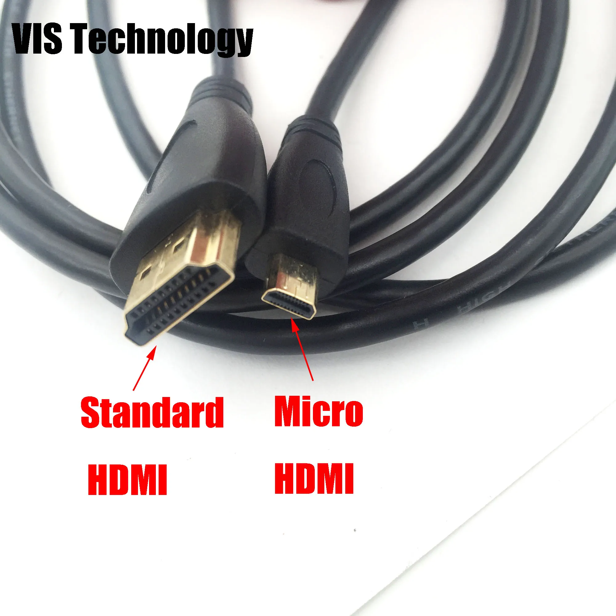 HDMI к Micro HDMI A к D штекер Male-Male HDMI длина 1,8 метра кабель для Raspberry Pi4 стереолитографический принтер Thingiverse TOS