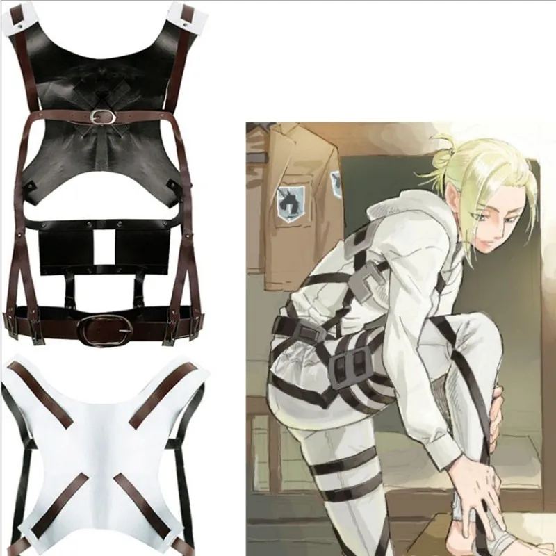 Attack On Titan Anime Cosplay Halloween Cosplay Costume For Adult Adjustable Belt Sets Heroic Corps Harness Belt Straps