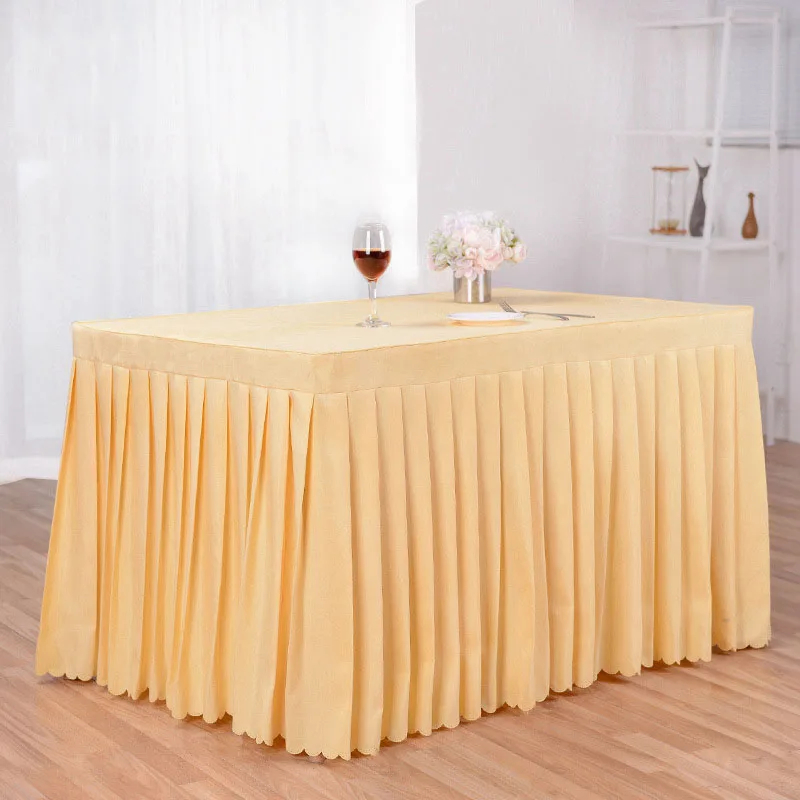 Tablecloth Table Skirt Tablecloth Wedding Meeting Sign In Hotel Restaurant Tablecloth Advertising Office Coffee Table 2