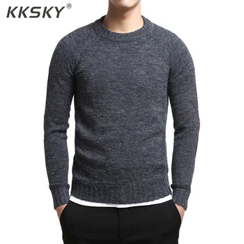 

Long Sleeve Mens Sweaters O Neck Sweaters And Pullovers Men Cotton Pull Homme Casual Knitting Coats Hight Quality M-3XL