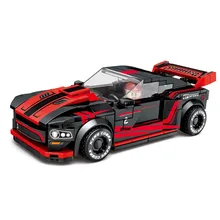 

Creative Speed Champions Passion Racing Cobra Pull Back Car Building Blocks Set Racer Vehicle Bricks Classic Model Toys for Kids
