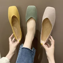 Женские тонкие туфли; коллекция года; туфли на плоской подошве с квадратным каблуком; женские красные сетчатые туфли; туфли с мягкой подошвой; большие размеры