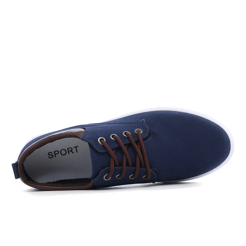 Скидка мужская повседневная обувь 2020 сезон весна лето Новые холщовые кеды лоферы