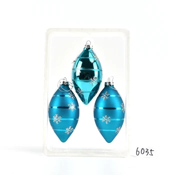 

Christmas decoration glass colored special-shaped ball Christmas ball ornaments Christmas tree window scene layout hanging