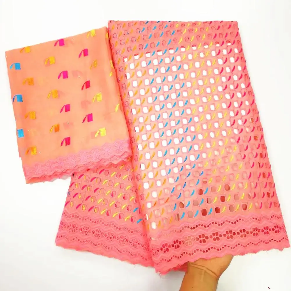 Хлопок африканская кружевная ткань последняя нигерийская свадебная ткань кружевная вышитая ткань Дубай с камнями Африканское парчовое 7 ярдов