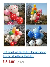 10pcs 6 Colors Home Decor Latex Polka Dot Balloon for Party Wedding Kids Children Toy Birthday Decoration