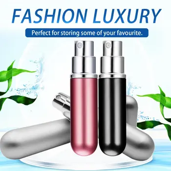 

2019 Mini Portable parfum Bottle,Aluminum Alloy Empty Amazing Travel Spray Perfume Bottles Atomizers cosmetic containers Gifts