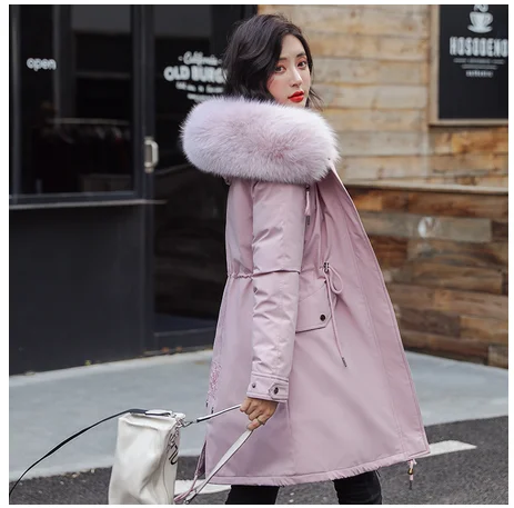 SAGACE Новинка женское длинное пальто осенне зимнее теплое бархатное из