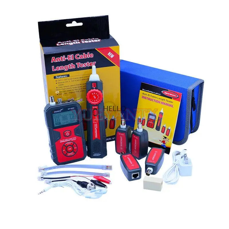 

Cable Line Locator RJ11 RJ45 BNC Portable Wire Tracker Cable Tester Finder Teste