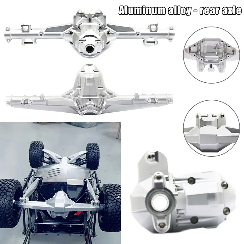 1/7 сплав задняя ось корпус коробки передач Крышка RC Автозапчасти Автомобильные аксессуары NSV775