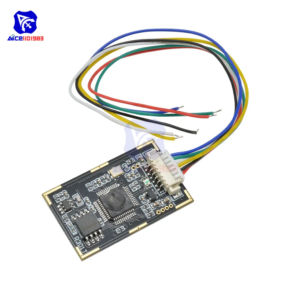 Diymore R301T емкость датчик идентификации отпечатков пальцев Модуль с проводом DC 4,2-6 V