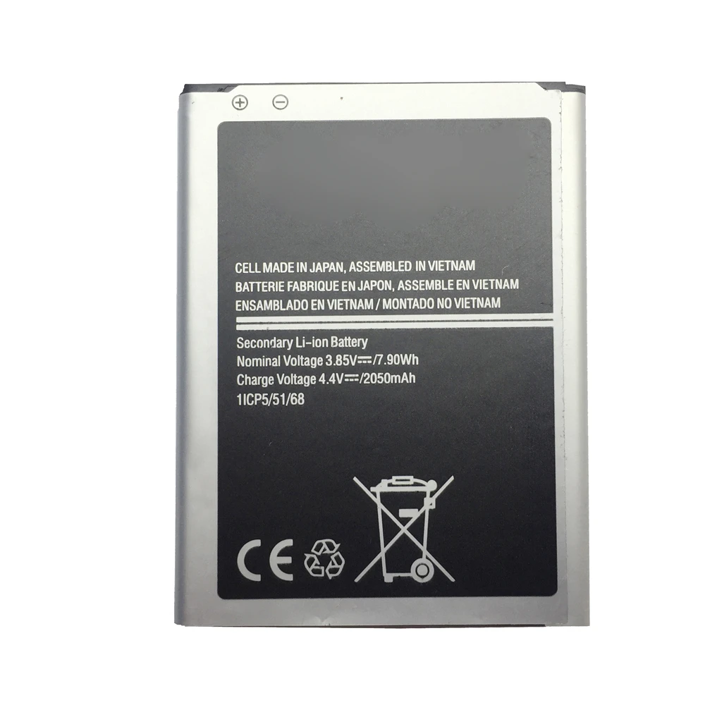 Батарея EB-BJ120CBE для Samsung Galaxy J1() J120 J120F J120A J120T 2050 мА/ч, Ёмкость EB BJ120CBE Батарея