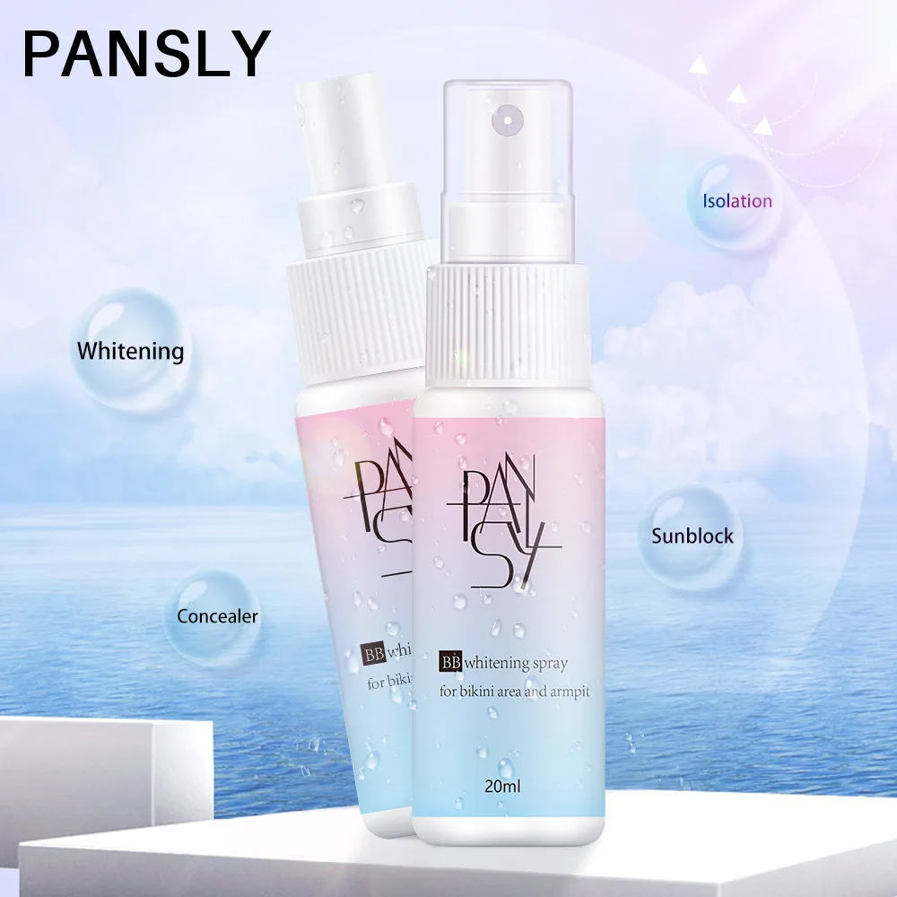 BB Concealer LANTHOME Portable Body Face Whitening Spray Cream Foundation Base Erhellen Sie das Make-up langanhaltend_voghion.com