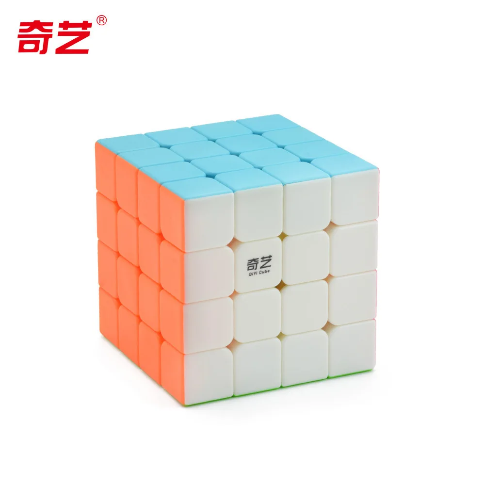 QIYI QiYuan S 4x4 Magic-куб, головоломка, Скорость кубики 4x4x4 Профессиональный Скорость stickeless Cubo Magico, Обучающие Развивающие игрушки для детей