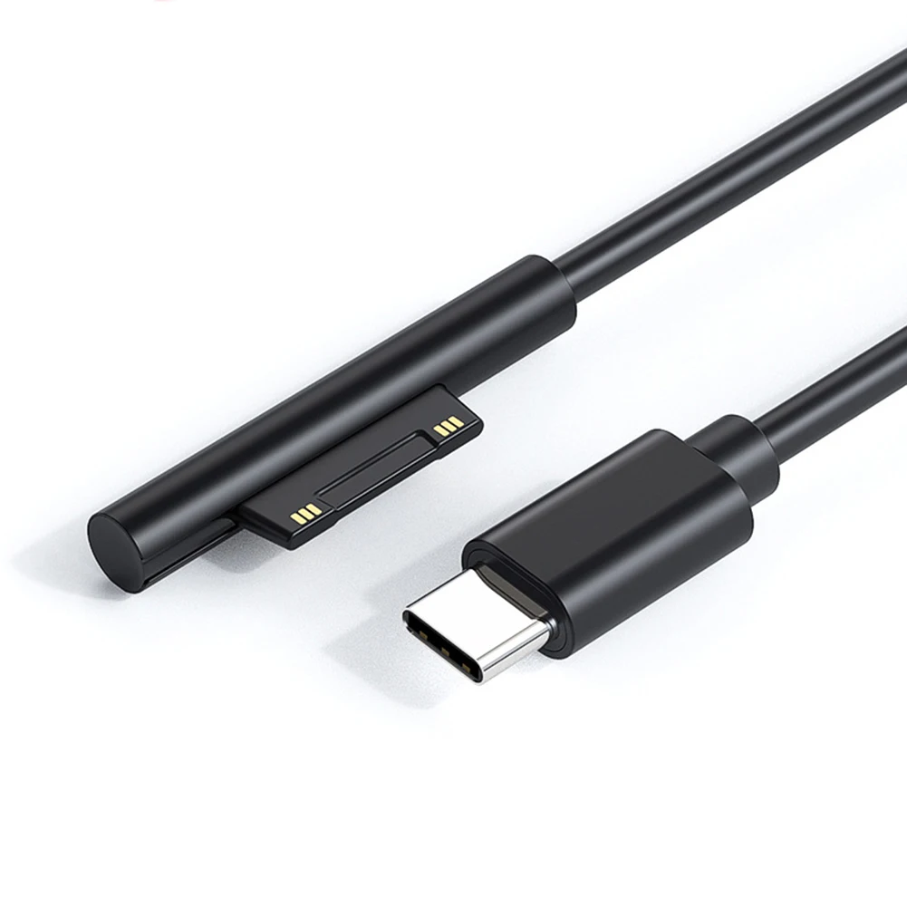 USB Type-C電源アダプター,1.5m,充電ケーブル65w,Mi Surface Pro 7/6/5/4/3ブック/ブック2用急速充電ケーブル,外出先  - AliExpress