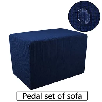 

Spandex Fleece Ottoman Sofa Stool Cover Furniture Home Footstool Case Footrest Cap Dust-proof Covers
