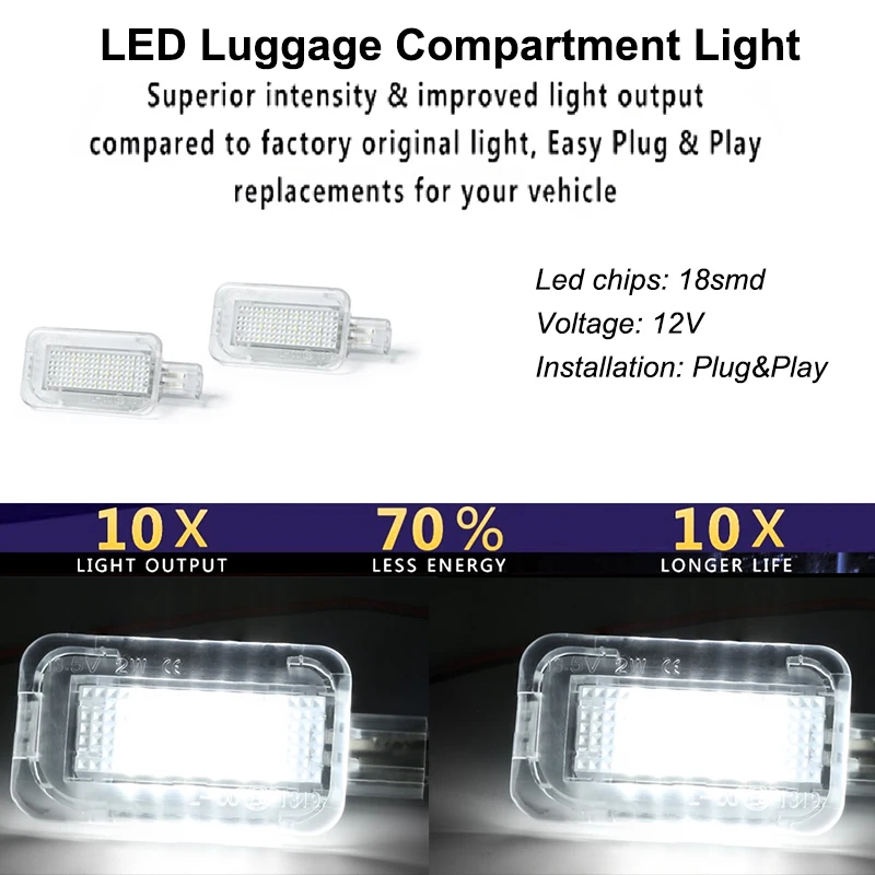 1 шт. светодиодный багажный отсек 18SMD T10 w5s для Honda Accord 4D City Civic 3D 5D Hybrid Jazz Fit
