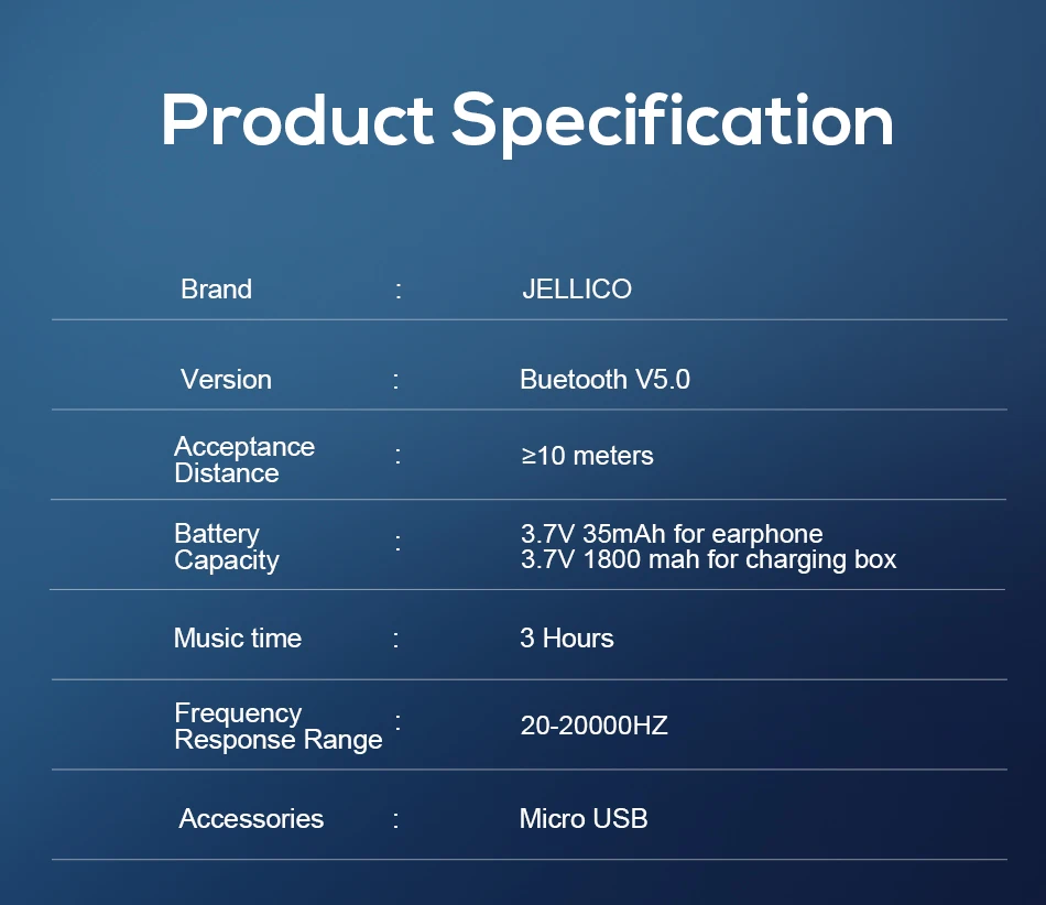 Jellico, беспроводные TWS, Bluetooth наушники, 5,0, сенсорное управление, наушники, Eadphones с зарядной коробкой, спортивные наушники, игровые наушники