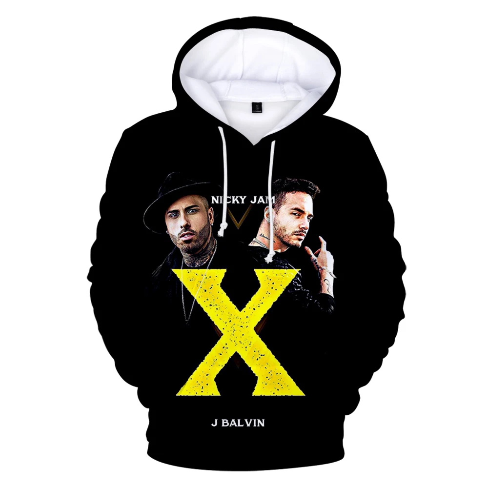 Ники Джем толстовки для мужчин/для женщин с длинным рукавом 3D печатных свитер