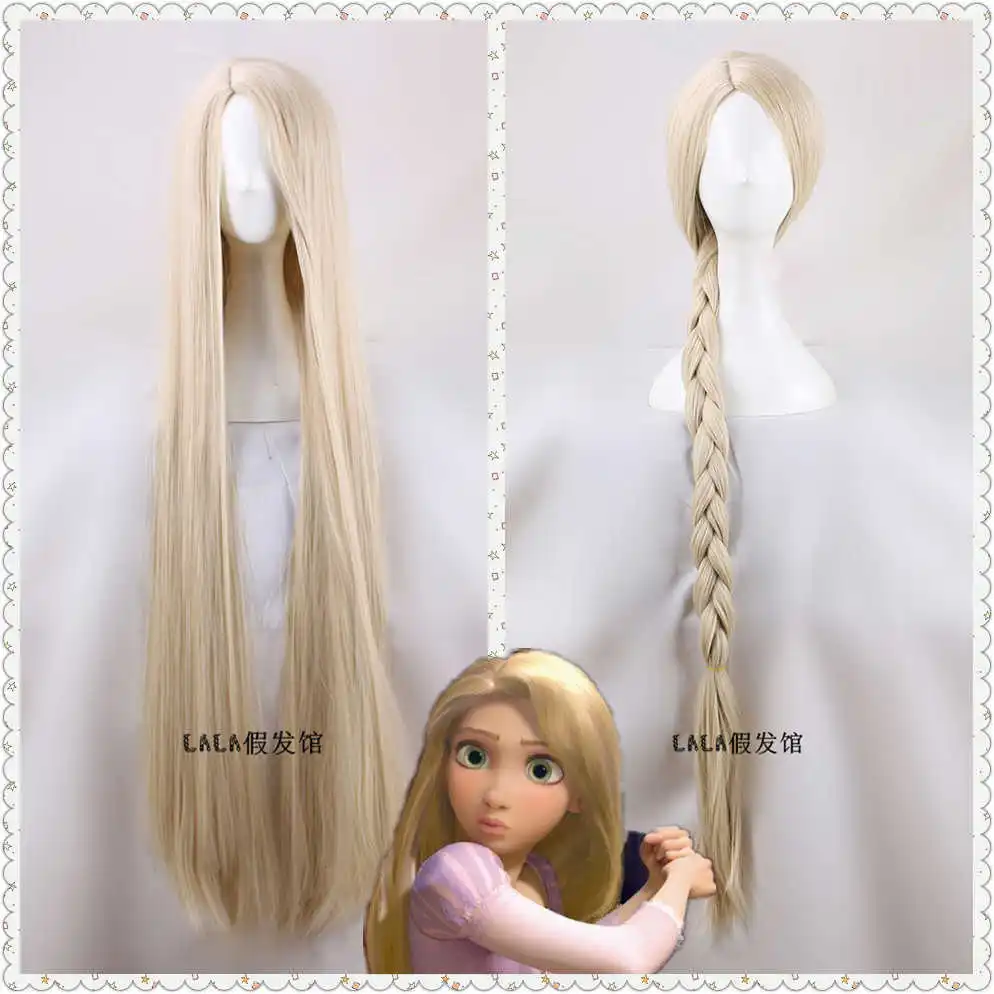 Peluca Infantil De Princesa Con Trenzas Largas Doradas Y Flores – Ideal Para Cumpleaños, Carnaval, Cosplay Y Fiestas Temáticas