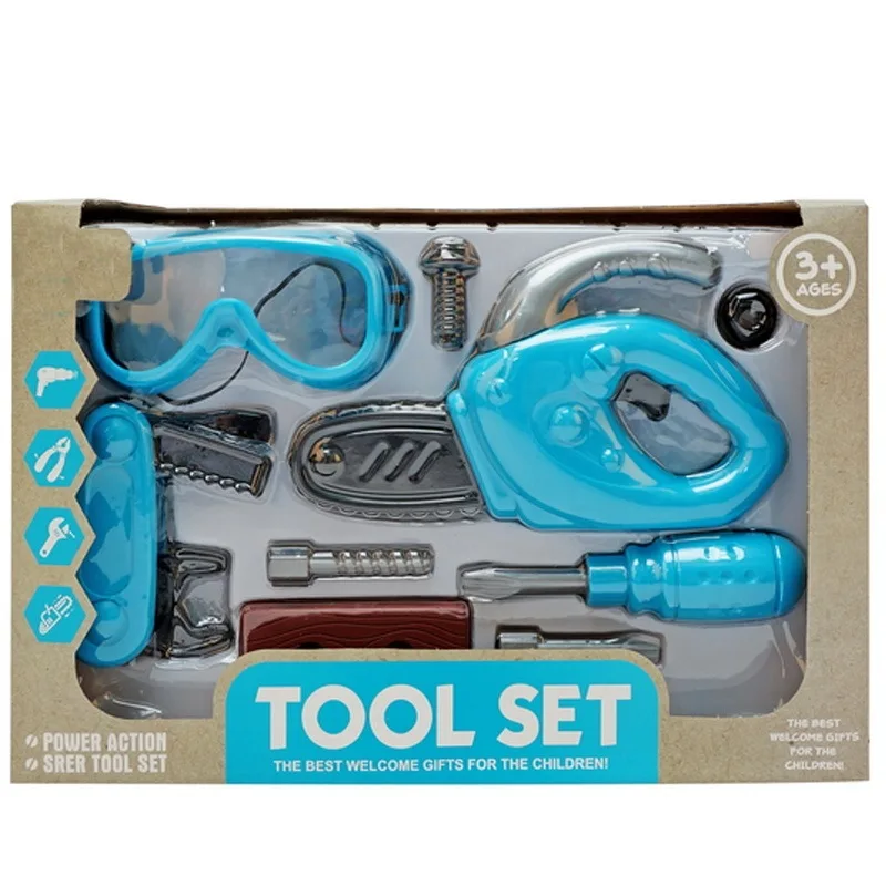 

Children Model Maintenance Electric Drill Play House Tool Kit Baby Twist Screw Assembly Toy Combination