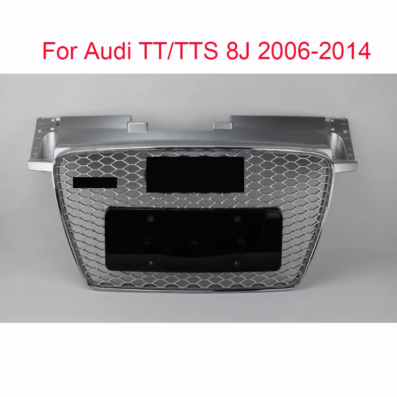 front fender car For TTRS Style Car Front Bumper Mesh Car Front Grille Racing Grill for Audi TT/TTS 8J 2006-2014 Car Mesh bug shields