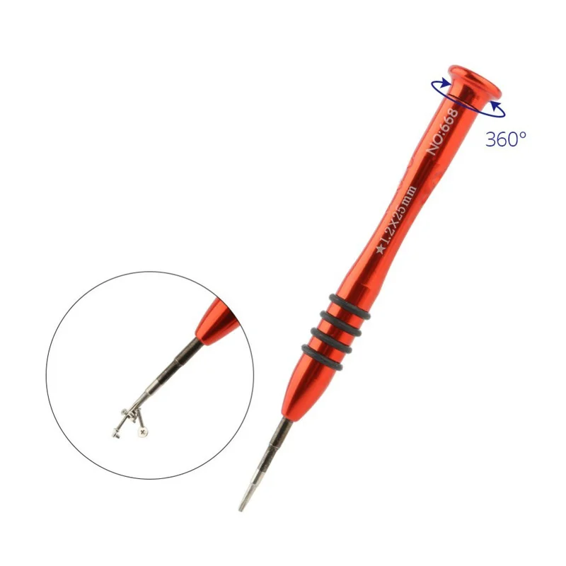 BENYS Precision 1.2mm P5 Pentalobe T5 Torx Screwdriver Suitable for Apple Macbook Air/Retina Display Notebook Repair Tool Set|Отвертка| |