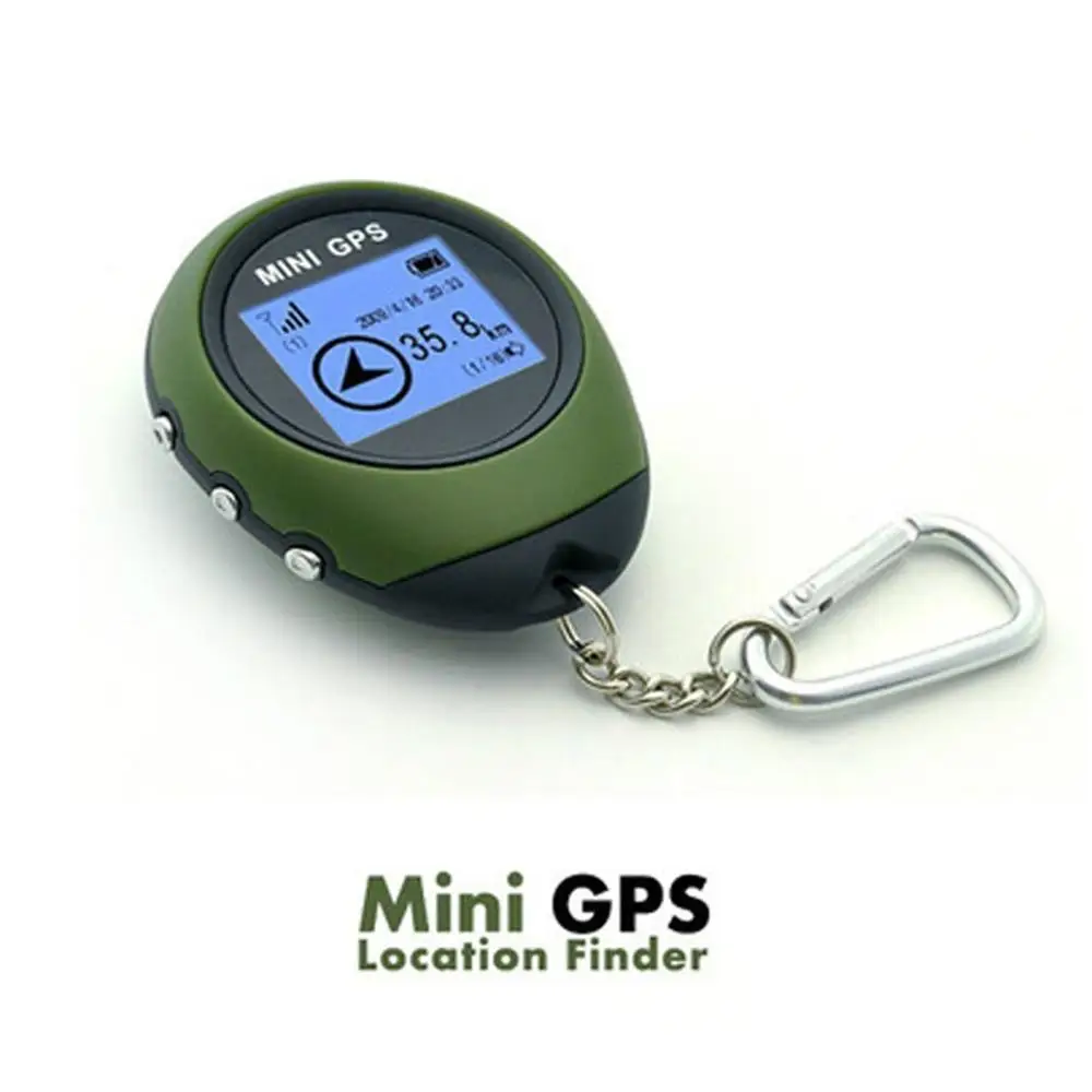  Mini GPS Tracker Tracking Gerät Reise Tragbare Keychain Locator Pathfinding Motorrad Fahrzeug Sport