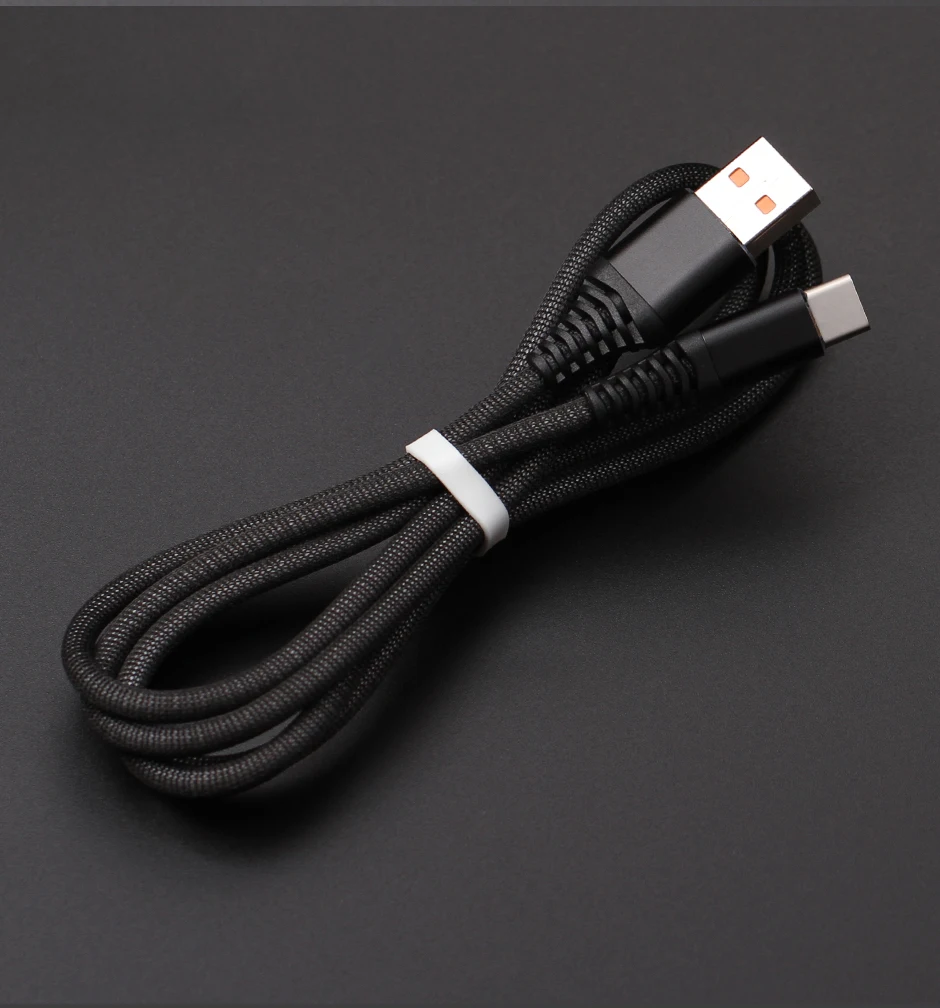 Черный Кабель usb type C для Xiaomi mi 9 8 mi 9 mi 8 Быстрая зарядка USBC для huawei P20 lite для samsung S10 S9 кабель type-c USB-C зарядное устройство - Цвет: Черный