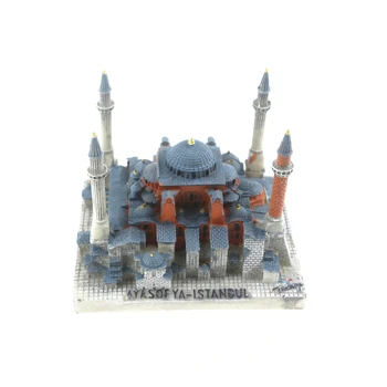 

Sophia Cathedral, Istanbul, T Creative Resin Crafts World Famous Landmark Model Tourism Souvenir Gifts Collection