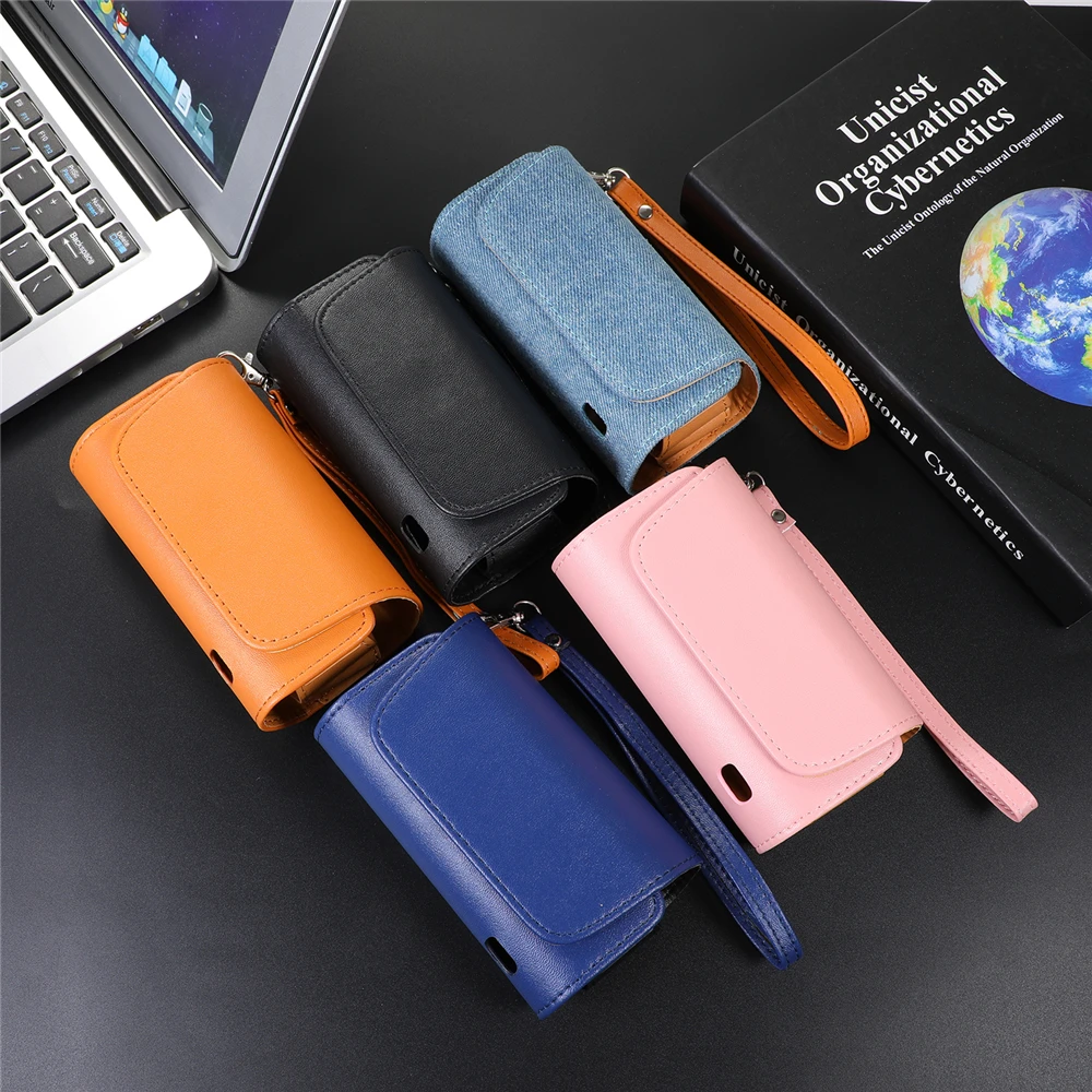 Новый чехол для электронной сигареты Iqos 3 0 кожаный Iqos3 DUO портативный с веревкой