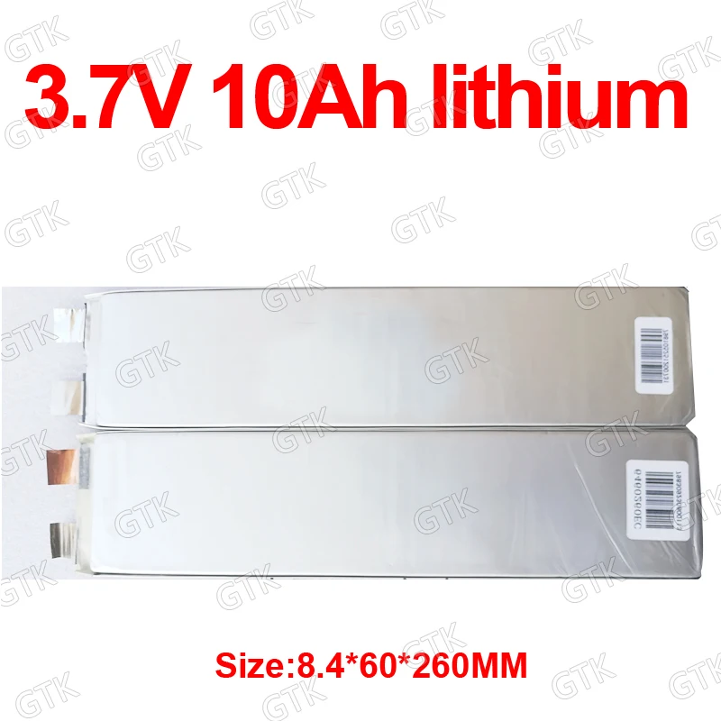 3,7 v 10000mah литий-полимерная батарея 3,7 v 10Ah lipo батарея для DIY 12V 24V 36V велосипед инвалидное кресло освещение ксеноновая лампа тележка