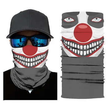 

Wholesale Skull Cartoon Sunscreen Mask Scarf Cover Unisex Scarf Neck Protective Neck Riding Outdoor Windproof Face Scarfs