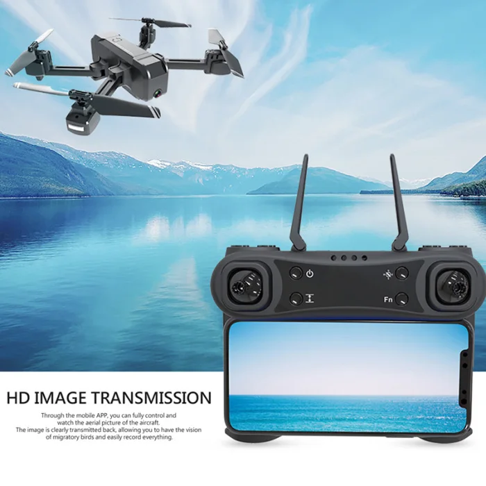 RC дроны 4K ультра высокой четкости Безголовый режим одно касание посадка Квадрокоптер с камерой PUO88
