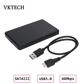 

2.5 inch HDD SSD Case Sata to USB 3.0 2.0 Adapter Free 6 Gbps Box Hard Drive Enclosure Support 6TB HDD Disk For WIndows Mac OS