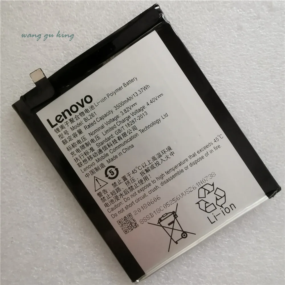 3500mAh BL261 Сменный аккумулятор для lenovo Vibe K5 Note Lemon A7020a40 A7020a48 K52t38 K52e78 BL 261 аккумулятор для мобильного телефона