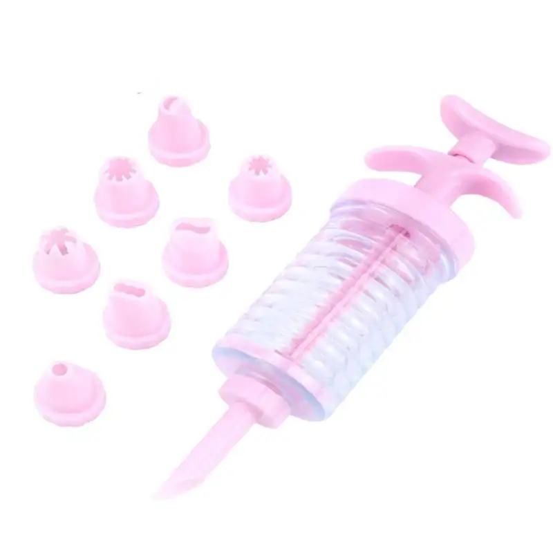 Donut Filling Injector Nozzles Piping Syringe Kit Dessert Decorator