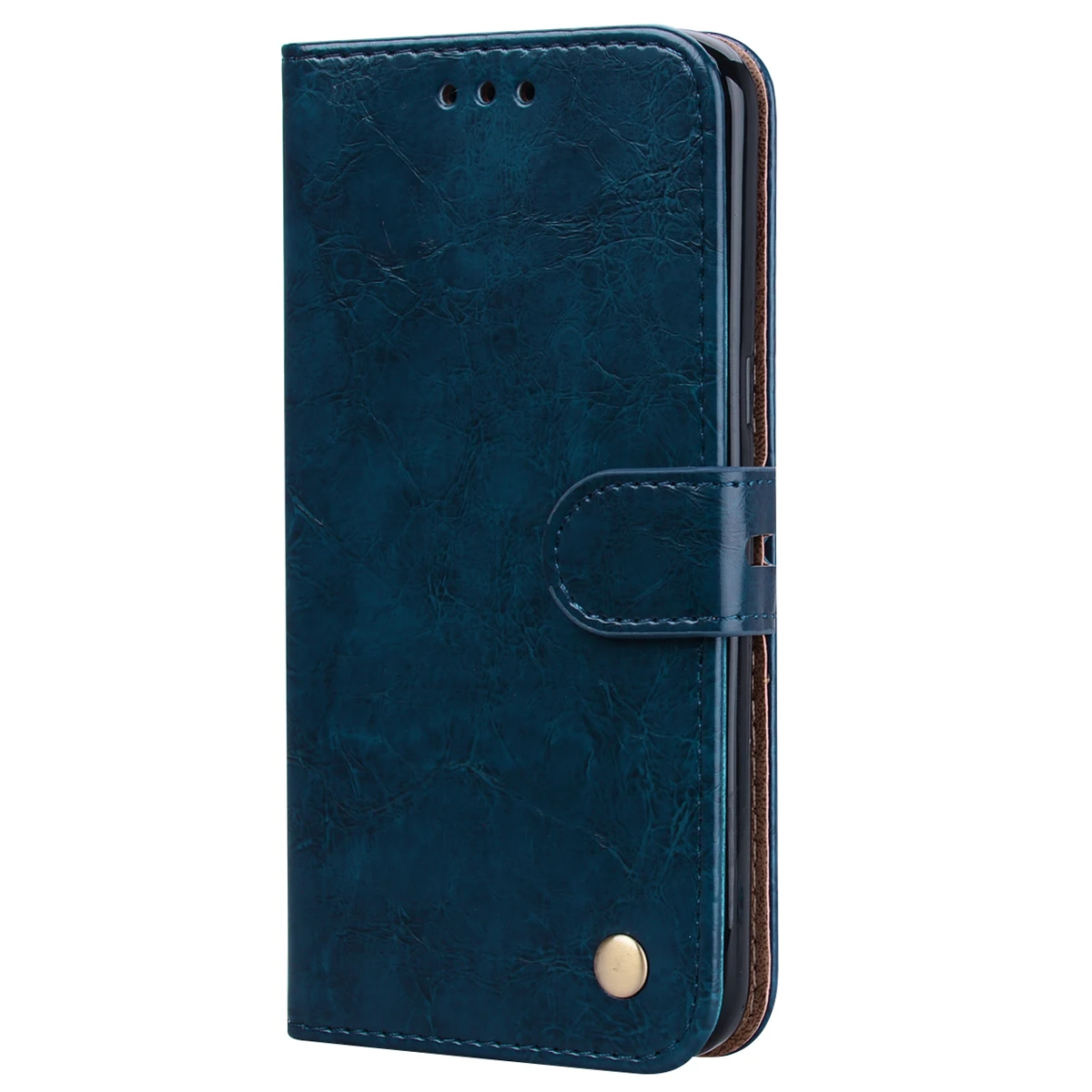 Style 1 Blue Для huawei Honor 7C чехол 5,7 Роскошный кошелек кожаный чехол для телефона для huawei Honor 7C 7 C откидная задняя крышка AUM-L41 Русская версия - Цвет: Style 1 Blue