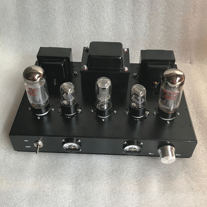 5881A tube amplifier Header chassis upgrade el34 power 7w+7w distortion: 5% | Обустройство дома