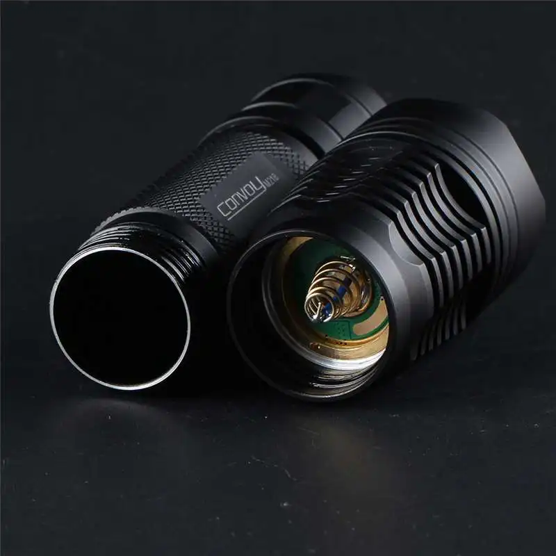 Конвой M21B SST40 2300LM 6000mA Выход мощный фонарик 18650 21700 Тактический походный фонарик портативный светодиодный прожектор