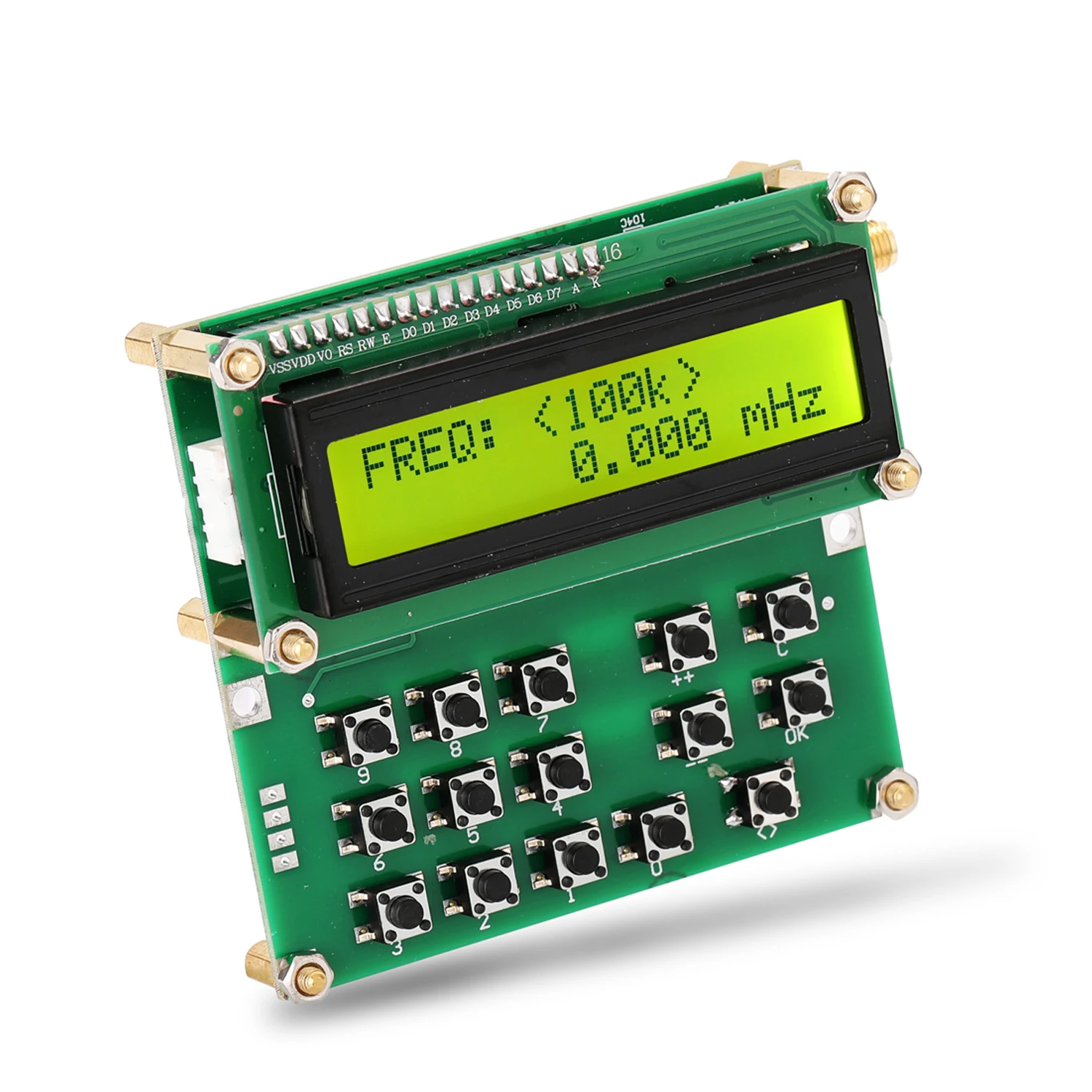 Генератор сигналов ADF4351 с цифровым ЖК дисплеем синтезатор источник сигнала VFO